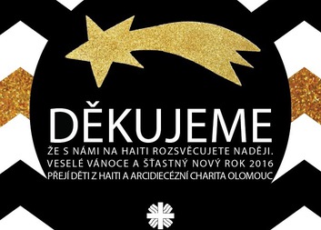 Vánoční pozdravy z Haiti