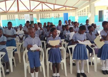 Malí Haiťané slavili sv. Josefa