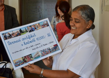 Peníze od dětí zajistí pitnou vodu na 8 týdnů