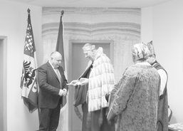 Koleda pro hejtmana Ladislava Oklešťka