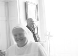 Tříkrálové koledování v arcibiskupském paláci