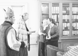 Tříkrálové koledování v arcibiskupském paláci