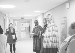 Tříkrálové koledování ve fakultní nemocnici