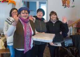 Lopatyn - pracovnice sociálního centra Děti v nouzi