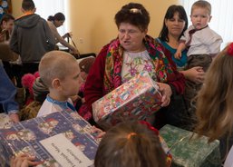 Vánoční balíčky - Caritas Kolomyja