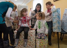 Vánoční balíčky - Caritas Kolomyja