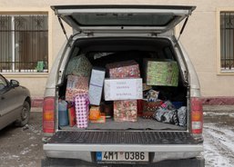 Kolomyja - a jede se  za dětmi do sirotčince