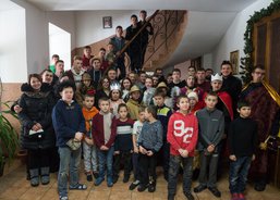 Ukrajinské Vánoce v domově v Bortnykách