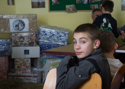 Vánoční balíčky - dětský domov Bortnyky