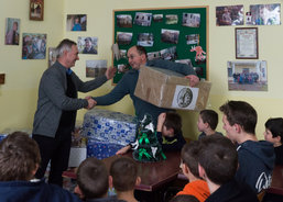 Vánoční balíčky - dětský domov Bortnyky