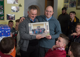 Vánoční balíčky - dětský domov Bortnyky