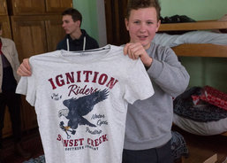 Vánoční balíčky - dětský domov Bortnyky