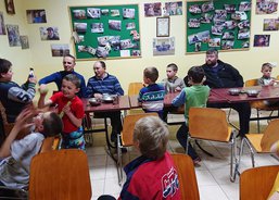 V dětském domově v Bortnykách