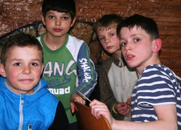 V dětském domově v Bortnykách