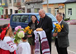 Cesta na Ukrajinu s arcibiskupem Janem Graubnerem