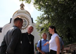 Cesta na Ukrajinu s arcibiskupem Janem Graubnerem