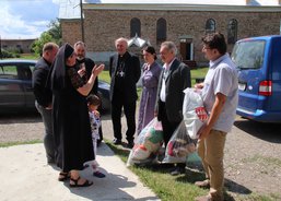 Cesta na Ukrajinu s arcibiskupem Janem Graubnerem