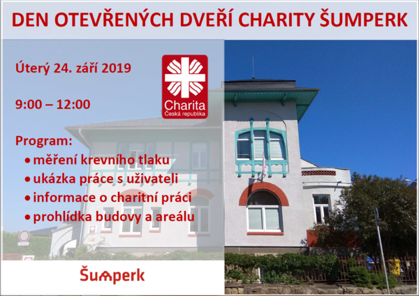 Charita Šumperk zve na Den otevřených dveří