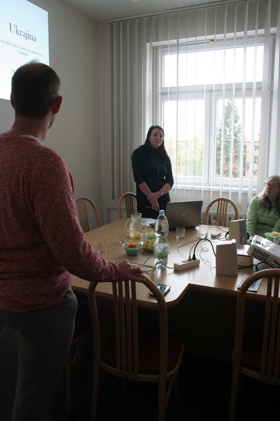 Holešovští vyslechli přednášku o Ukrajině