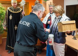 Koledování u policejního ředitele Tomáše Landsfelda
