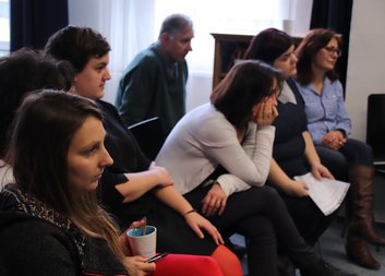 Koordinátoři se zdokonalili v práci s dobrovolníky. Při přednášce i hře