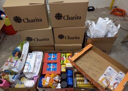 Zásoby na cestu a vzkaz doprovodu