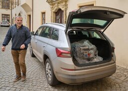 Světlo a teplo pro Ukrajinu - Jeden z dárců elektrického generátoru pro Ukrajinu.