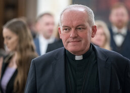 Biskup Jesef Nuzík byl jednou z osobností předávající letošní ocenění dobrovolníků.