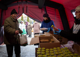 Stan dodaný ACHO a vyrobený v ČR funguje jako výdejna obědů