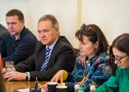 Lvov, jednání se starostou panem Andrijem Sadovym.