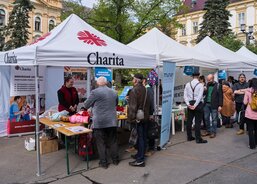 Prezentace ACHO na Majálesu ´23 v Olomouci.