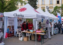 Prezentace ACHO na Majálesu ´23 v Olomouci.
