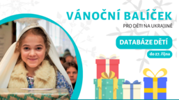 ACHO zveřejnila databázi dětí v projektu Vánoční balíček pro Ukrajinu
