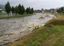 Sobotní odpolední monitoring situace na Jesenicku. (Foto Pavel Langer, Fotoarchiv ACHO)