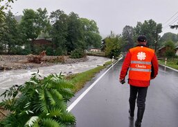 Monitoring postižených oblastí Bělá a Domašov. (Foto R. Neugebauer, Fotoarchiv ACHO)