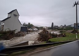 Monitoring postižených oblastí Bělá a Domašov. (Foto R. Neugebauer, Fotoarchiv ACHO)