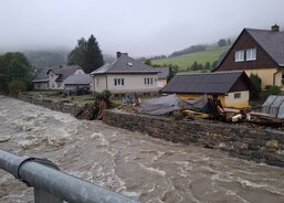 Monitoring postižených oblastí Bělá a Domašov. (Foto R. Neugebauer, Fotoarchiv ACHO)