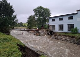 Monitoring postižených oblastí Bělá a Domašov. (Foto R. Neugebauer, Fotoarchiv ACHO)