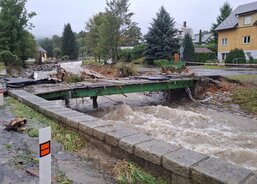 Monitoring postižených oblastí Bělá a Domašov. (Foto R. Neugebauer, Fotoarchiv ACHO)