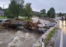 Monitoring postižených oblastí Bělá a Domašov. (Foto R. Neugebauer, Fotoarchiv ACHO)