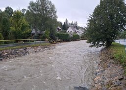Monitoring postižených oblastí Bělá a Domašov. (Foto R. Neugebauer, Fotoarchiv ACHO)