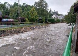 Monitoring postižených oblastí Bělá a Domašov. (Foto R. Neugebauer, Fotoarchiv ACHO)