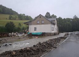 Monitoring postižených oblastí Bělá a Domašov. (Foto R. Neugebauer, Fotoarchiv ACHO)