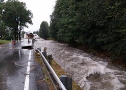 Monitoring postižených oblastí Bělá a Domašov. (Foto R. Neugebauer, Fotoarchiv ACHO)