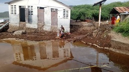 Ničivá povodeň na Haiti: domovy v troskách