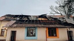 Arcibiskup Nuzík schválil dar na opravu vyhořelé ukrajinské školy